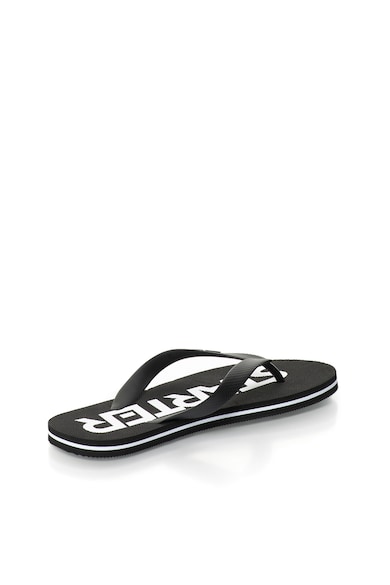 Starter Papuci flip-flop negri cu logo Phoenix Barbati