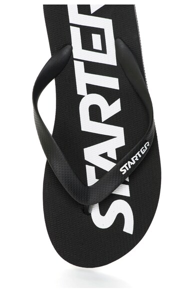 Starter Papuci flip-flop negri cu logo Phoenix Barbati