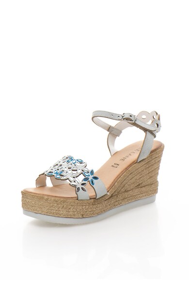 Zee Lane Sandale wedge tip espadrile din piele intoarsa Femei