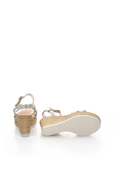 Zee Lane Sandale wedge tip espadrile din piele intoarsa Femei