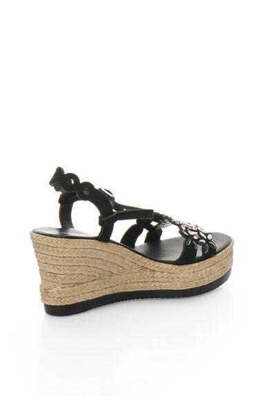 Zee Lane Sandale wedge tip espadrile din piele intoarsa Femei