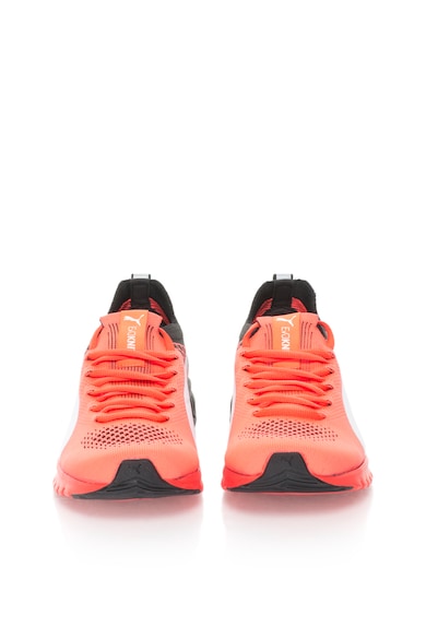 Puma Ignite Dual EvoKnit Fekete&Neon Korallszín Sportcipő férfi