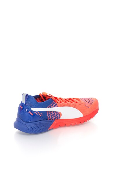 Puma Pantofi sport oranj neon cu albastru Ignite Dual EvoKnit Femei