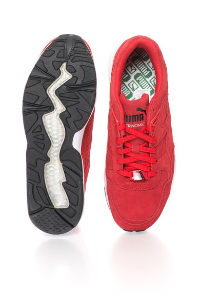 Puma Червени спортни обувки R698 от велур Мъже