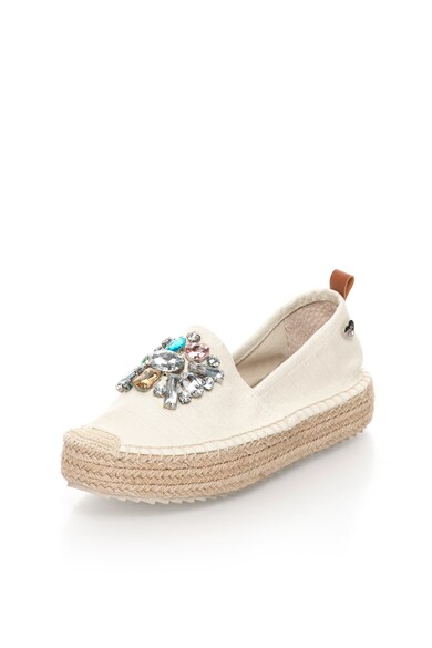 Gian Marco Venturi Espadrile flatform cu decoratiuni Femei