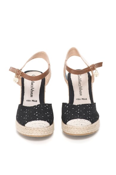 Gian Marco Venturi Sandale wedge tip espadrile Femei