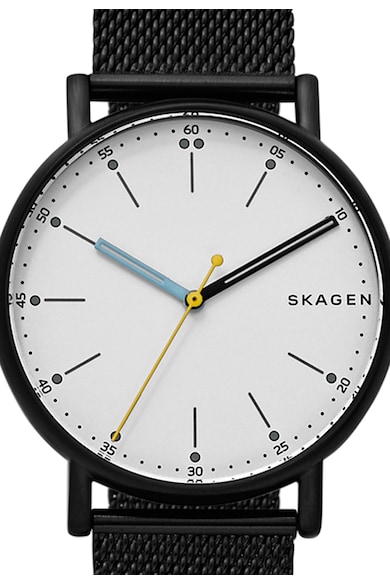 Skagen Signatur Fekete Karóra férfi