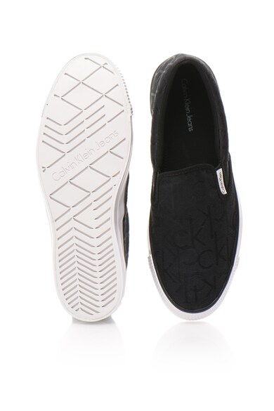 CALVIN KLEIN JEANS Pantofi slip-on negri Acton Barbati