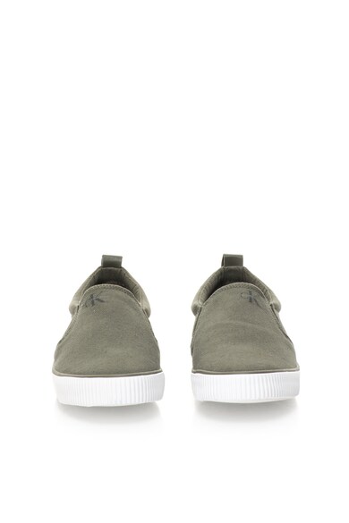 CALVIN KLEIN JEANS Pantofi slip-on verde militar de panza Dolly Femei