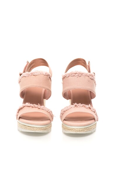 CALVIN KLEIN JEANS Розови сандали със скосена платфоррма Жени
