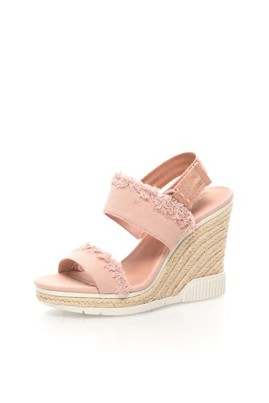 CALVIN KLEIN JEANS Sandale wedge roz prafuit de panza Lael Femei