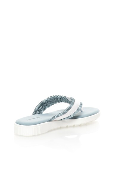 CALVIN KLEIN JEANS Papuci flip-flop albastru pal cu alb Mahal Femei