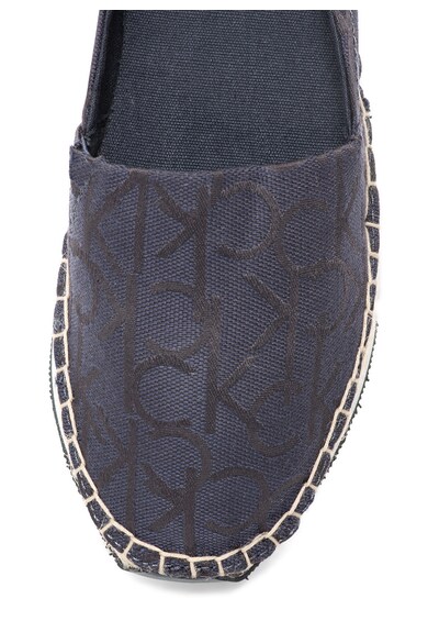 CALVIN KLEIN JEANS Espadrile flatform bleumarin cu model logo Genna Femei