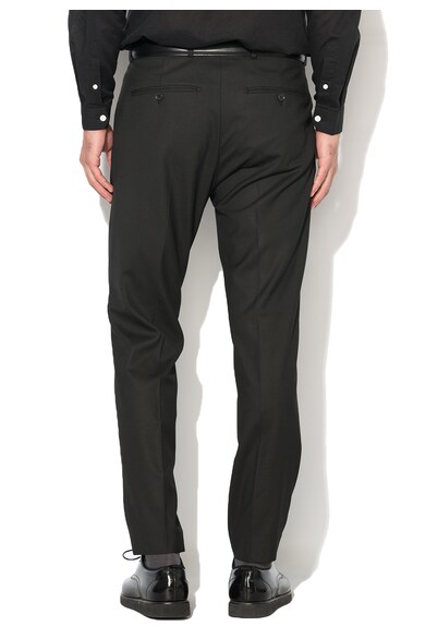 Selected Homme Pantaloni eleganti negri conici Andrea Barbati