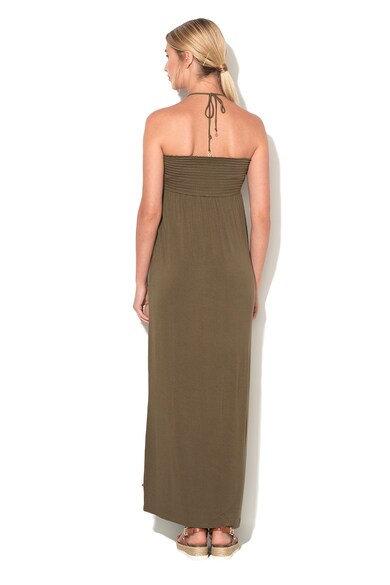 Big Star Rochie maxi verde militar Pikitora Femei