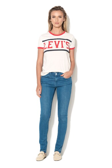 Levi's Blugi skinny albastri Line 8 Femei