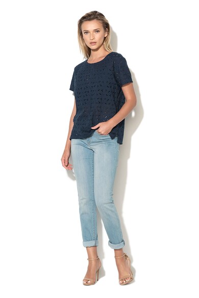 Levi's Bluza bleumarin de dantela sangallo Femei