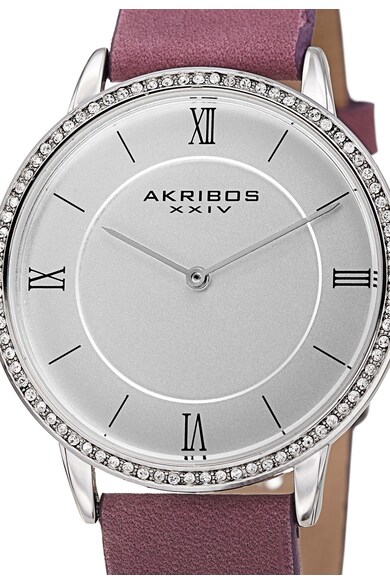 AKRIBOS XXIV Часовник с кожена каишка Жени