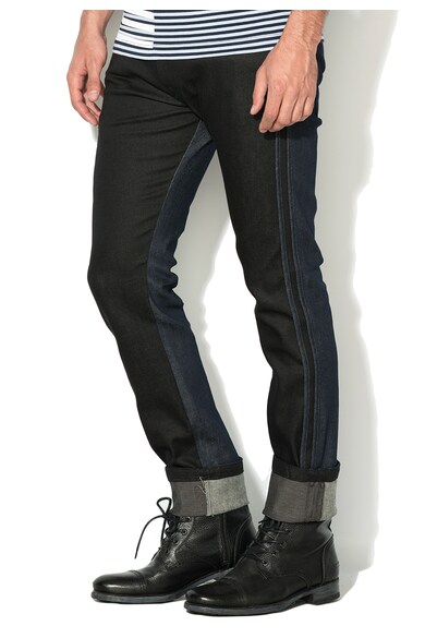 Diesel Black Gold Blugi skinny negru cu bleumarin Barbati