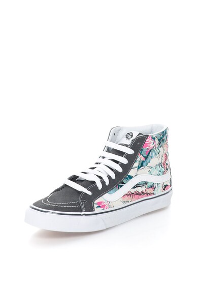 Vans Tenisi inalti multicolori cu imprimeu tropical Sk8-Hi Slim Femei