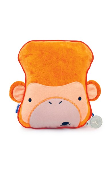 Trunki Set oranj cu design maimuta de perna gonflabila si patura Fete