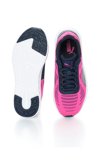 Puma Pantofi sport roz aprins cu bleumarin Meteor Fete