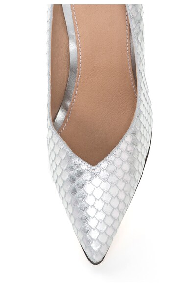 Versace 19.69 Abbigliamento Sportivo Pantofi stiletto argintii de piele Urielle Femei