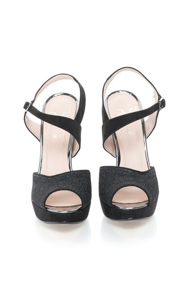 Versace 19.69 Abbigliamento Sportivo Sandale negre cu toc inalt si platforma Calixte Femei