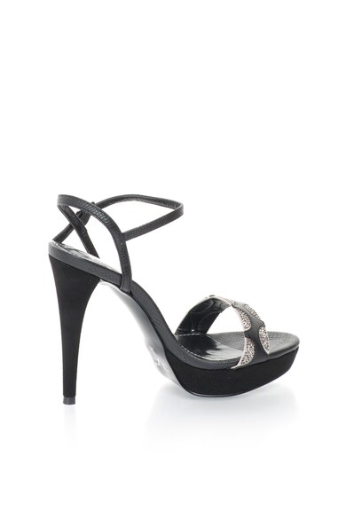 Versace 19.69 Abbigliamento Sportivo Sandale negru cu gri perlat Yolene Femei