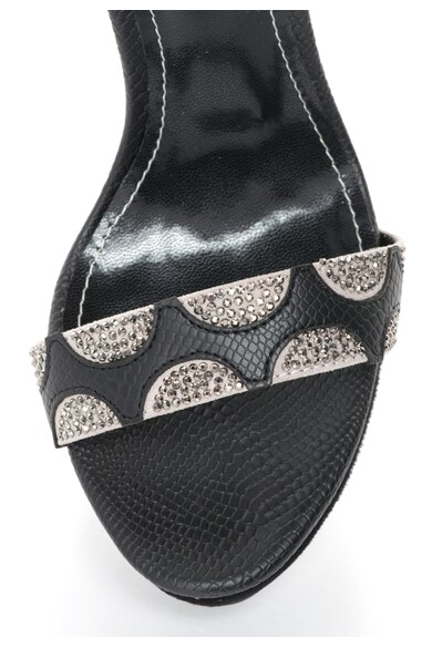 Versace 19.69 Abbigliamento Sportivo Sandale negru cu gri perlat Yolene Femei
