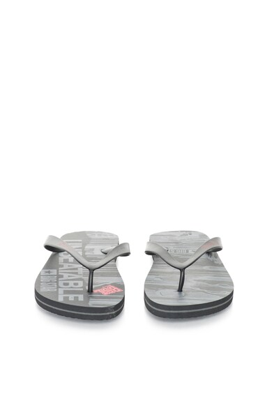 Big Star Papuci flip-flop negri cu logo Barbati