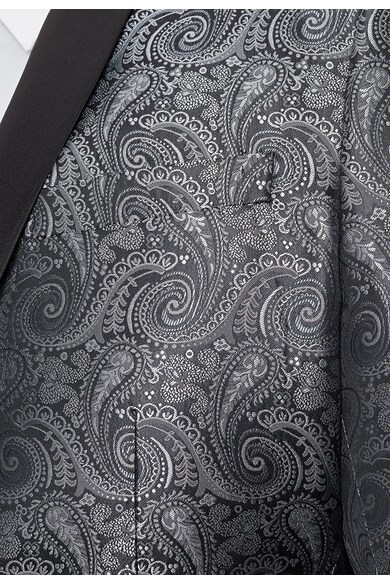 NEXT Sacou slim fit elegant cu model paisley Barbati