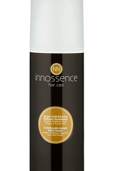 Innossence Ser cu keratina, ulei de argan si pudra de aur Gold Keratin Instant Shine pentru femei, Auriu Femei