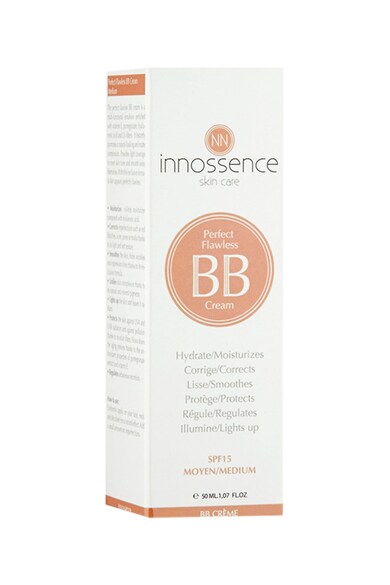 Innossence BB Cream cu vitamina E, rodie si acid hialuronic Perfect Flawless pentru femei, mediu Femei