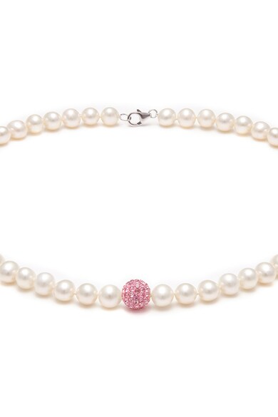 Kyoto Pearl Colier alb si roz din perle Femei