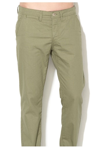 Greystone Pantaloni chino regular fit verde prafuit Chris Barbati