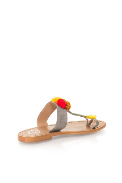 WHITE SUN Papuci flip-flop multicolori cu bareta separatoare Femei