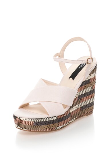 Blink Sandale wedge cu model geometric Femei