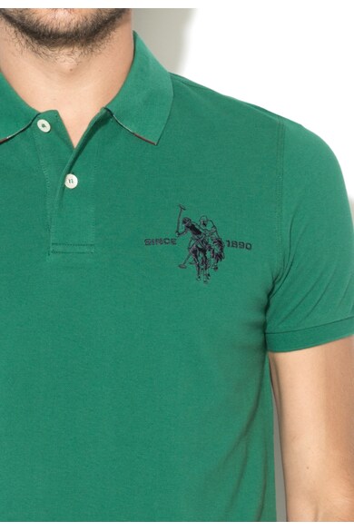 U.S. Polo Assn. Tricou polo verde feriga Barbati