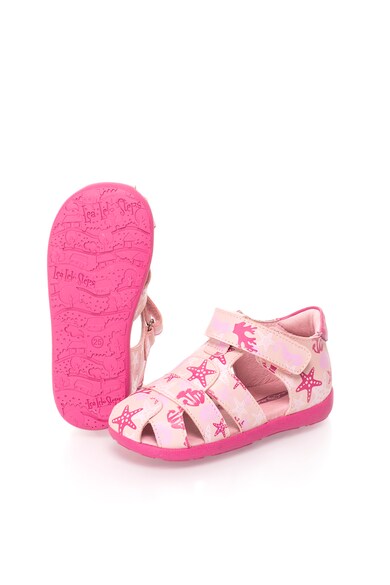 Lea Lelo Sandale de piele cu velcro Fete