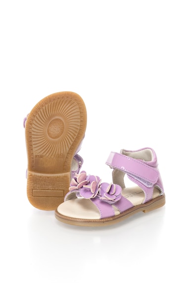 Lea Lelo Sandale de piele lacuita cu velcro Fete