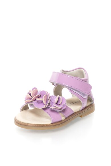 Lea Lelo Sandale de piele lacuita cu velcro Fete