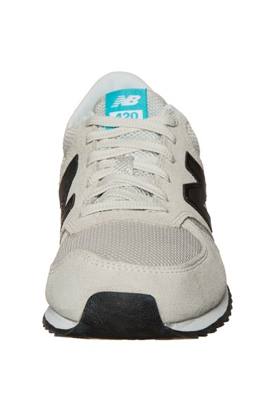 New Balance Uniszex nyersbőr sneakers cipő textilbetétekkel női