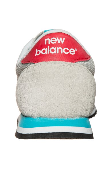 New Balance Uniszex nyersbőr sneakers cipő textilbetétekkel női