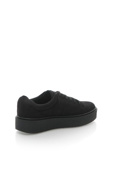 NEW LOOK Pantofi sport flatform de piele intoarsa sintetica Makky Femei