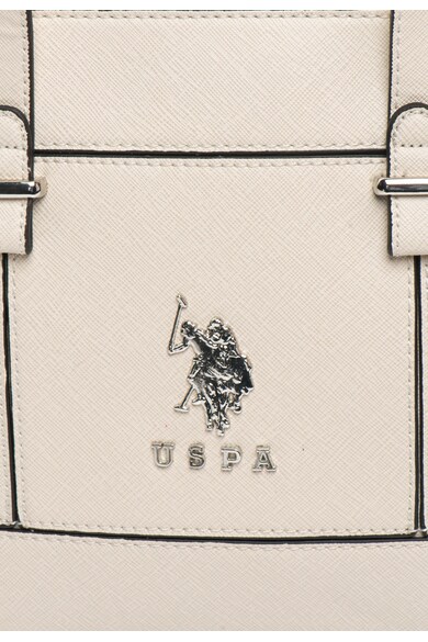 U.S. Polo Assn. Geanta tote cu textura Saffiano Femei