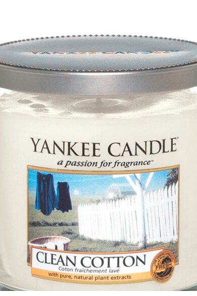 YANKEE CANDLE Lumanare parfumata in borcan Clean Cotton® Femei
