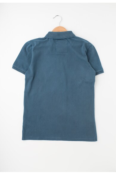 Tom Tailor Kids Tricou polo albastru prafuit din material pique Baieti