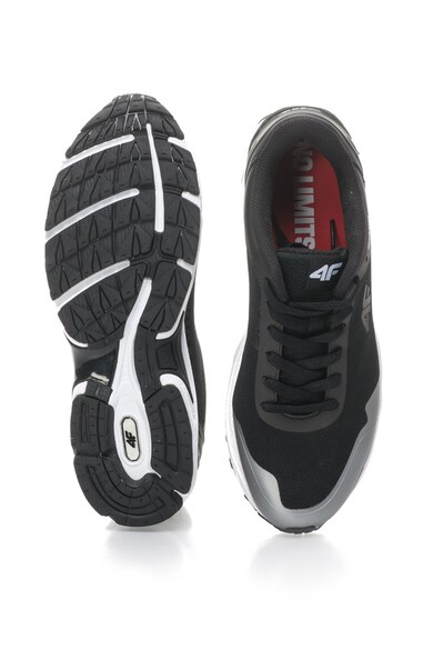 4F Pantofi cu detalii reflectorizante, pentru alergare, Street Racer Barbati