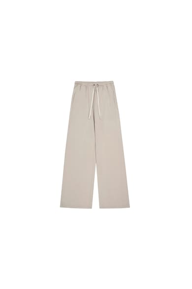 Pantaloni pentru femei Wide Leg - Maro